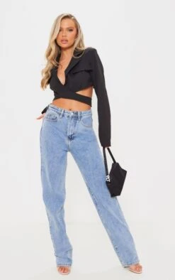 Black Belt Detail Wrap Over Cropped Blazer -Modern Wear Boutique a66556eb0aec90806644e5daa24dea4a74b59c08 cnd3355 3