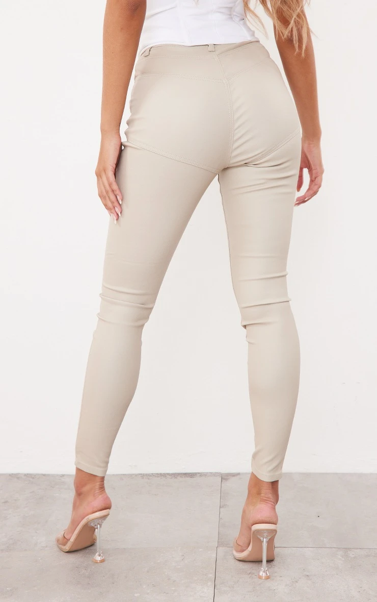 Stone Hourglass Coated Skinny Jeans 4 Stone Hourglass Coated Skinny Jeans - Image 4