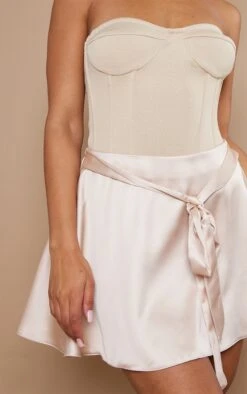 Cream Satin Tie Flippy Mini Skirt 10 Cream Satin Tie Flippy Mini Skirt -Modern Wear Boutique b16843123eb85e025a897b20aa071a61b5b67231 cnc9493 5