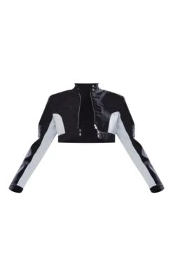 Black Contrast Panel Detail Cropped Denim Jacket 9 Black Contrast Panel Detail Cropped Denim Jacket -Modern Wear Boutique b2855b41bc3ea14c328b4a607a6fa70ccf178b90 cnc1975 5