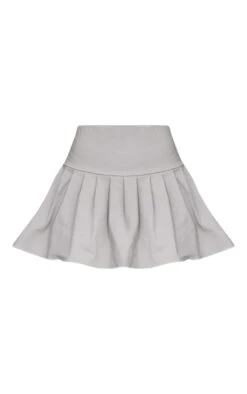 Light Grey Stretch Woven Low Rise Pleated Micro Mini Skirt 11 Light Grey Stretch Woven Low Rise Pleated Micro Mini Skirt -Modern Wear Boutique b4be90aad7a83639a83d0ae323f2f0d81be8858d cnd8460 6