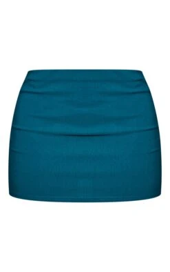 Dark Teal Stretch Woven Low Waist Micro Mini Skirt 11 Dark Teal Stretch Woven Low Waist Micro Mini Skirt -Modern Wear Boutique b6fb243debda761abd07879b2fdad517854377cc cnc4497 6