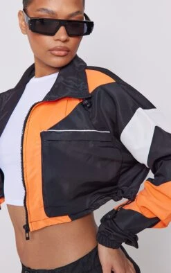 Orange Contrast Panel Pocket Front Jacket 8 Orange Contrast Panel Pocket Front Jacket -Modern Wear Boutique b7ff39b2a50dc412b6024d2e29bd7729cc629cd8 cnc8990 4