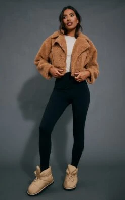 Camel Borg Biker Detail Jacket -Modern Wear Boutique b983f6f1e39e60ddc1efbc107305c25f4449b9f0 cnc2785 3