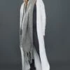 White Bobble Knit Maxi Cardigan