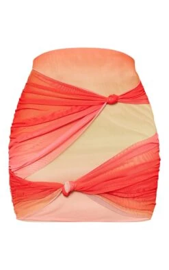 Orange Ombre Print Chiffon Double Knot Front Mini Skirt 11 Orange Ombre Print Chiffon Double Knot Front Mini Skirt -Modern Wear Boutique bc22b4f1083e44239340f00fd443b66c72ce7a07 cnd9352 6