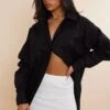 Ecru Chunky Rib Mini Tube Skirt