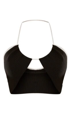 Black Contrast Binding Halter Neck Knit Top 9 Black Contrast Binding Halter Neck Knit Top -Modern Wear Boutique c0c08b4b04887b8422b1ea256f0b1936ac9e9cc3 cnc3229 5