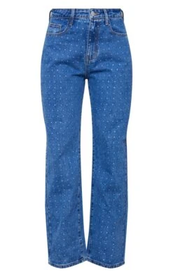 Mid Blue Wash Scattered Diamante Detail Wide Leg Jean -Modern Wear Boutique c2dbf6d6f0c9458431b48276f9ca23fdfac1d252 cna7293 5