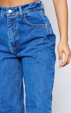 Mid Blue Wash Dipped Back Waistband Boyfriend Jeans 10 Mid Blue Wash Dipped Back Waistband Boyfriend Jeans -Modern Wear Boutique c3030090bd2a4806e1d6a73f8058a2c9fb74784a cnc7091 4