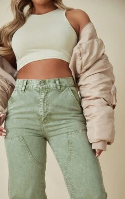 Washed Khaki Seam Detail Panel Straight Leg Jeans 10 Washed Khaki Seam Detail Panel Straight Leg Jeans -Modern Wear Boutique c337a695a7c02c9fbcae83fc319ff6493acceada cnd0682 4