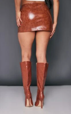 Tan Faux Leather Pocket Detail Micro Mini Skirt 8 Tan Faux Leather Pocket Detail Micro Mini Skirt -Modern Wear Boutique c4dc731c436863a6773d2b80ef6d393d95e36841 cnc0990 3
