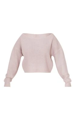 Blush Off The Shoulder Knitted Jumper -Modern Wear Boutique ca3e8b3286d9bfe2ccf73fc7b426e7ae6478aec4 clt2736 5