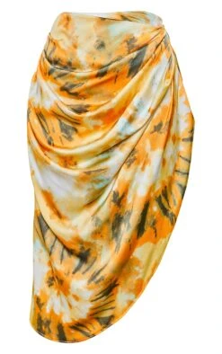 Orange Tie Dye Ruched Side Midi Skirt 7 Orange Tie Dye Ruched Side Midi Skirt -Modern Wear Boutique cc30849a892ed2c1018fcf32960a875f1129d489 CMF1614 3
