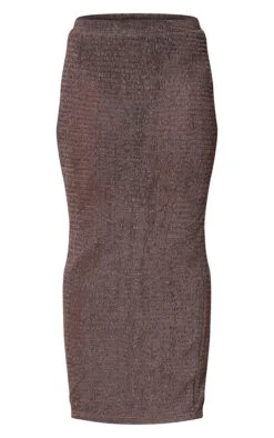 Dark Brown Textured Sheer Midaxi Skirt 9 Dark Brown Textured Sheer Midaxi Skirt -Modern Wear Boutique cfd120c0124c555afaf8dff30f2496718d59b850 cmw6329 5