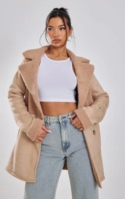 Beige Faux Suede Contrast Borg Coat 7 Beige Faux Suede Contrast Borg Coat -Modern Wear Boutique dae31f33b902a7a92694b1aabab05498659c75c4 cnd3371 3