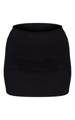 Black Basic Cotton Blend Jersey Mini Skirt -Modern Wear Boutique e3a0099e64aa508a706e08a2a2256ba9b20521f1 cmp0770 6