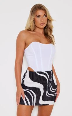 Black Printed Plisse Micro Mini Skirt -Modern Wear Boutique e50bf66e2b5505e93b4f3c87ab1a6f4040a13e57 cna7226 4