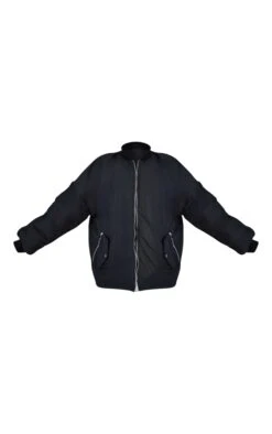 Black Pocket Detail Oversized Bomber Jacket 9 Black Pocket Detail Oversized Bomber Jacket -Modern Wear Boutique e860e3720b7ca0f478b8e28c862ea611bd8f3e94 cnc0435 5