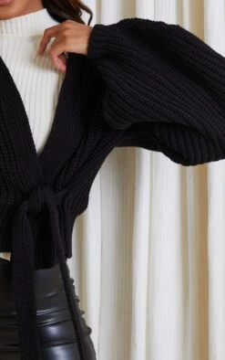 Black Chunky Tie Waist Belted Cardigan -Modern Wear Boutique ebe03318da13f54c680e8c8b939ebb31c422e1ea cmo7286 4