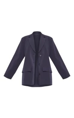 Grey Longline Oversized Curved Hem Blazer -Modern Wear Boutique eef052ebd125c621f90a3d578c33870747c50d70 cna9672 5