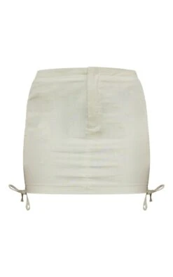 Stone Woven Ruched Side Micro Mini Skirt -Modern Wear Boutique eeffbc769f930e6622f3c4210ccd49510bbc1ec9 cna7183 6