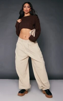 Mocha Asymmetric Rib Cropped Jumper -Modern Wear Boutique f3d18327fdf9a1b0c69cadcb17964b7dbdd8066d cnc3242 3